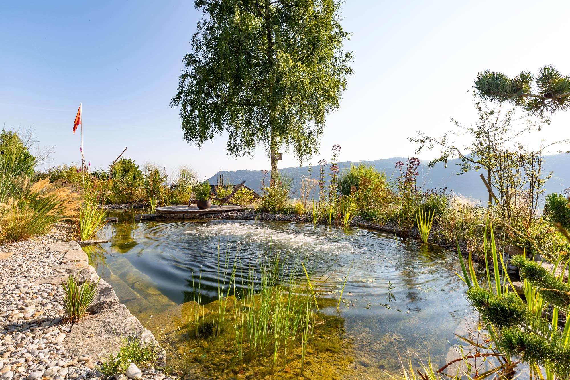 Meyer Gärten Referenzen GARTENIDYLLE Frischluft mit